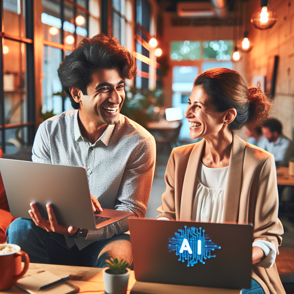 Imagen que ilustra qué es la inteligencia artificial y su impacto positivo en las pymes.