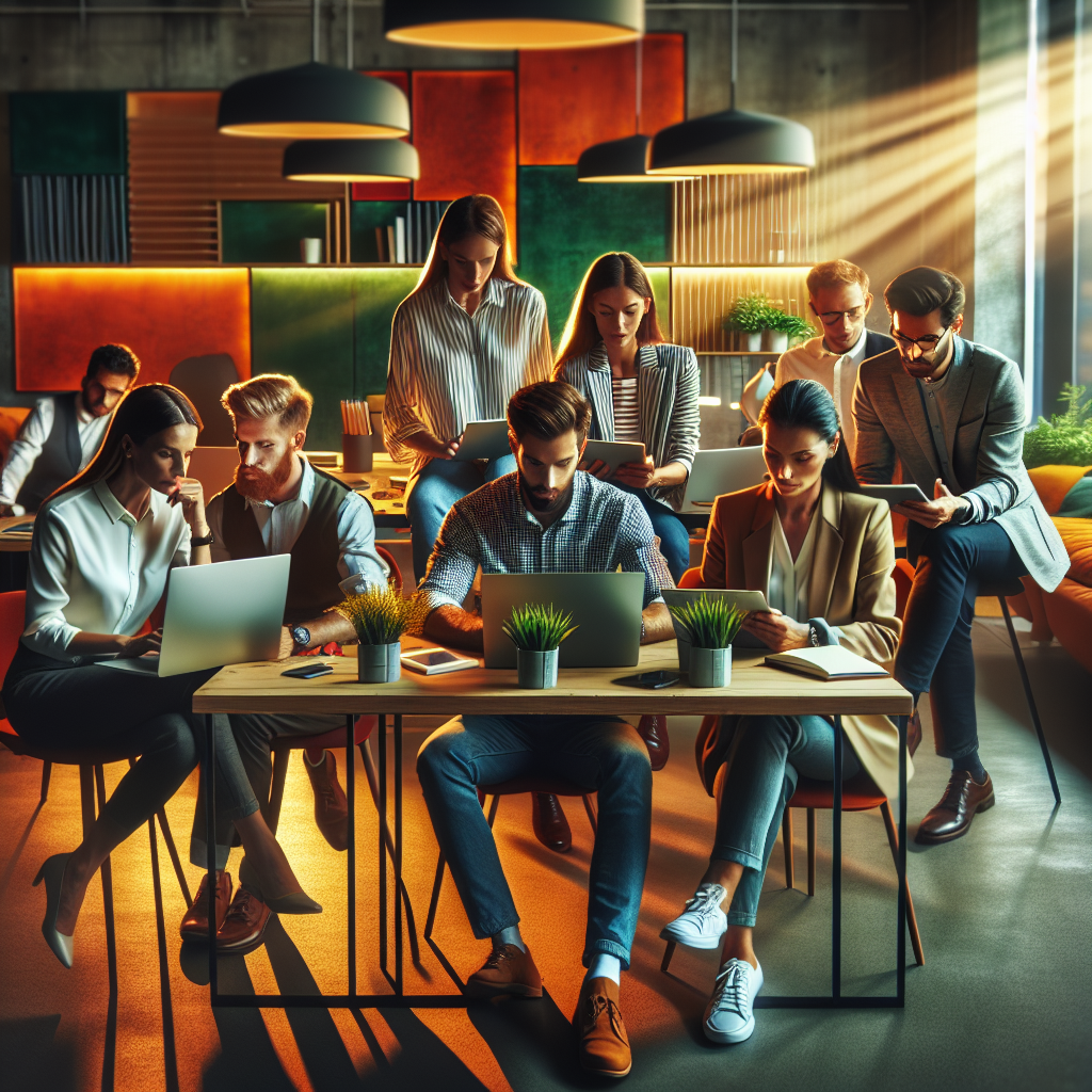 Imagen que ilustra la transformación digital en empresas, destacando 5 claves para pymes que quieren empezar.