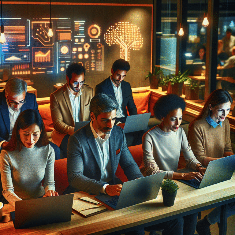 Imagen que ilustra qué es la inteligencia artificial y su impacto positivo en las pymes.