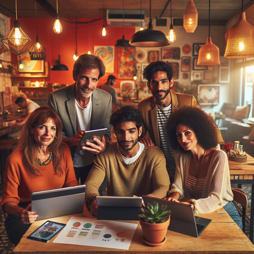 Imagen que ilustra la transformación digital en empresas argentinas, destacando 5 claves para pymes.