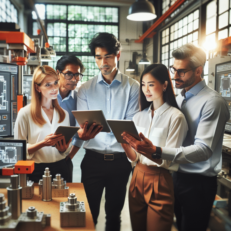 Imagen que ilustra la automatización empresarial y sus beneficios para pymes, mostrando procesos optimizados y eficiencia.