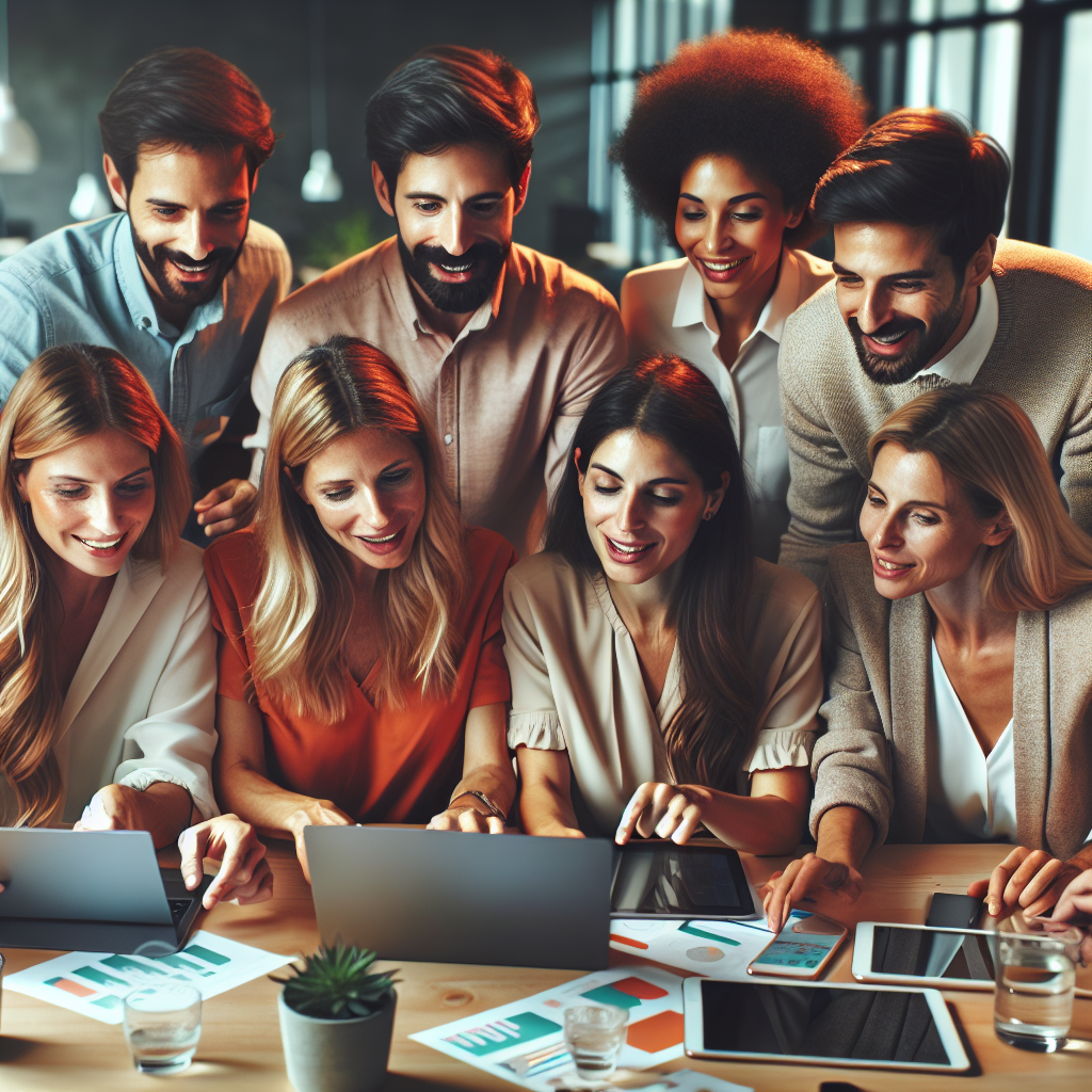 Imagen que ilustra cómo potenciar la competitividad digital de tu pyme en 5 pasos clave.