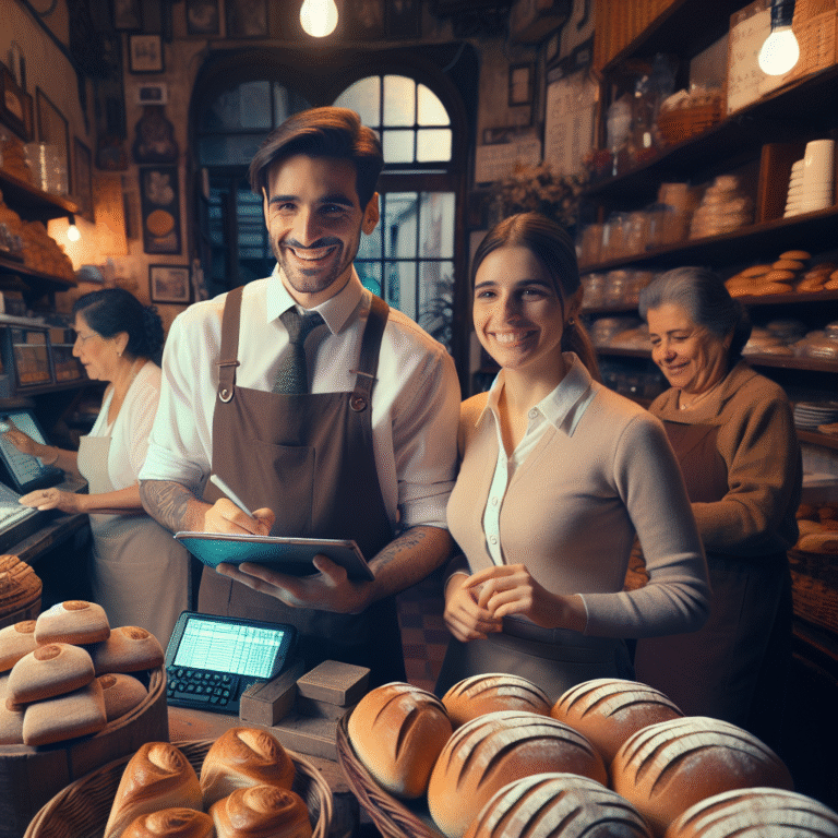 Imagen que ilustra la automatización empresarial en pymes argentinas, destacando herramientas y beneficios clave.